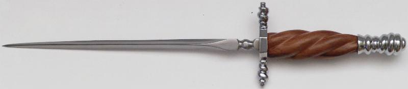 Venezianisches stiletto Kampf Dolch Scharf