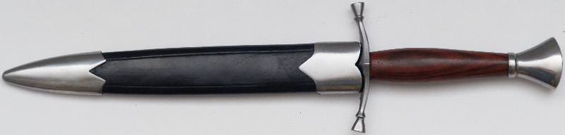 Mittelalter Kampf Dolch Circa 1250 jahrhundert Scharf