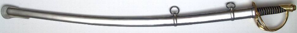 1860 Light Cavalry Union Saber Leichte Kavallerie Kampf S�bel Scharf