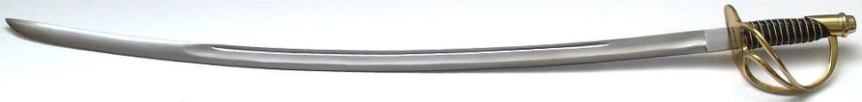 1860 Light Cavalry Union Saber Leichte Kavallerie Kampf S�bel Scharf