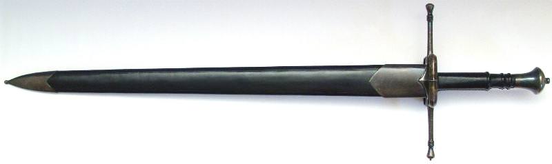 Deutsches Bastard Kampf Schwert Scharf 