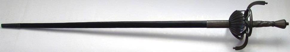 Florentiner Rapier circa 16 jhd Kampf Schwert Scharf