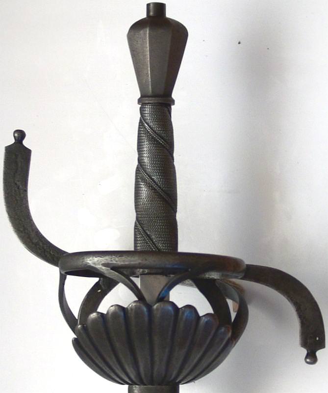 Florentiner Rapier circa 16 jhd Kampf Schwert Scharf