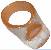 Schie�ring aus Horn Gr��e S