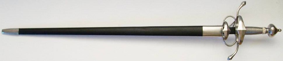 Side Kampfschwert Scharf circa 16 -17Jahrhundert