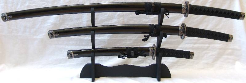 Last Samurai Katana 3er Schwertset