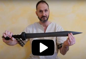 Video Römer Schwert Gladius von Galba nach Originalfund