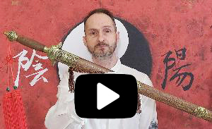 Video Tai Chi Schwert mit Damastklinge Drei Reiche