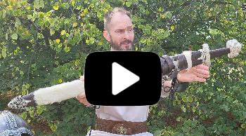 Video echtes Wikingerschwert Wikingerkönig