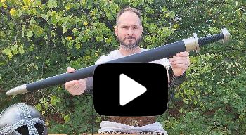 Video Wikingerschwert Kollo aus echtem Damast