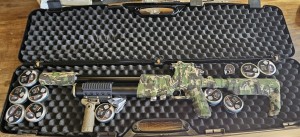 Kunden Auftrag gebraucht und verbessert Airgun HPMAX Mk2 incl. Schalldämpfer