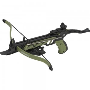 Armbrustpistole Alligator grün Zuggewicht 80lbs / 35kg