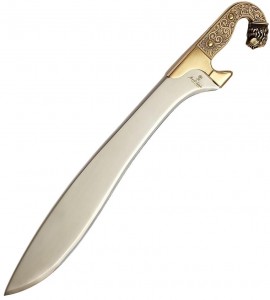Falcata Iberian Schwert Bronze und Silber