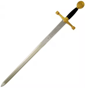 König Artus Kurzschwert Cadet Edition von Marto goldfarben