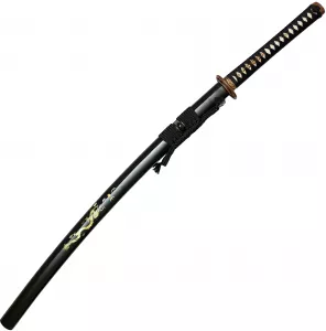 Katana + Makuri + gefaltet + echter Hamon