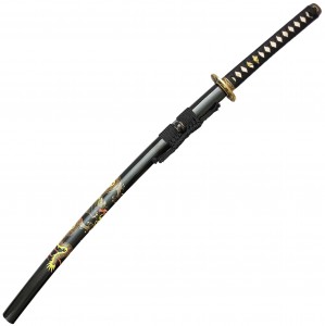 Akeno Katana - Samurai Schwert + Honsanmai + Drache