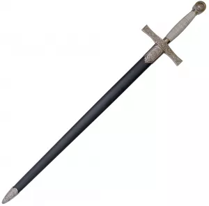 Mittelalter Schwert Drachen mit Scheide