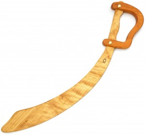 Schrödel Piratensäbel aus Holz 57cm Holz-Schwert Pirat Säbel J.G 