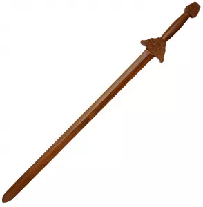 Tai Chi Holz Schwert kaufen Kung Fu aus einem Stück zum Training