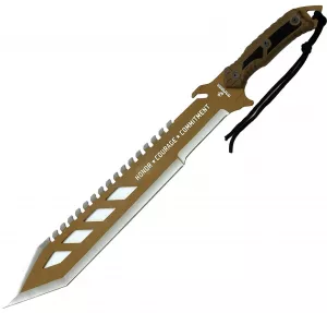 USMC Machete Desert Ops Sawback