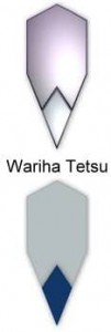 aufbau Dragon + Wariha Tetsu Samurai Schwert- Katana  + Gefaltet