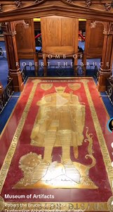 Das Grab von Robert the Bruce