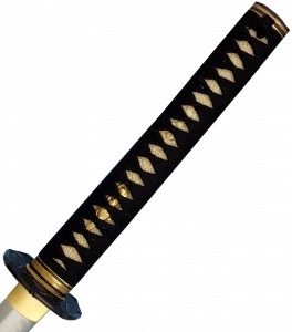 Der Griff Bamboo Mat Katana- Samuraischwert von Hanwei