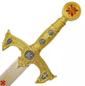 Tempelritterschwert für die Ritter des Templerordens
