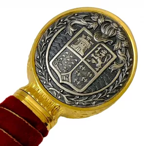 Der Knauf Christoph Kolumbus Schwert