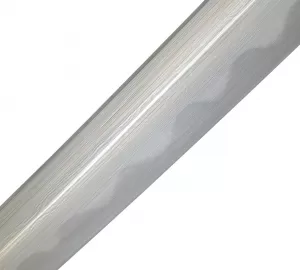 Detail Katana Kirschblüten + Kobuse + gefaltet + echter Hamon