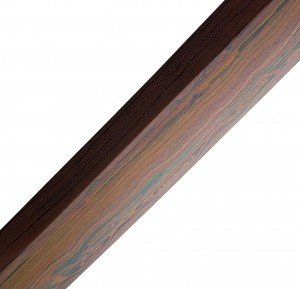 Detail Katana Phoenix Red Black + gefaltet
