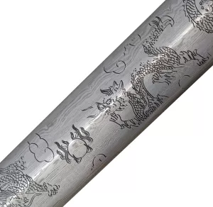 Detail Ziying Tai Chi Schwert aus Damast