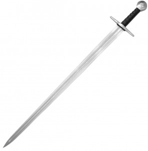 Die Klinge Sir William Marshall Schwert aus Damast Mittelalterschwert von Hanwei
