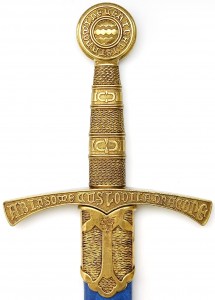 Der Griff Französische Mittelalterschwert 14.Jhdt.