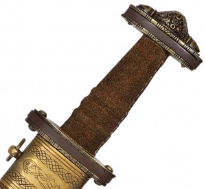 Griff Wikingerschwert 650-750 n. Chr Völkerwanderungsschwert