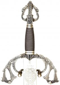 Griff El Cids Schwert Tizona Silbern von Marto