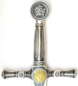 Der Griff Freimaurer Kurzschwert Cadet Edition von Marto