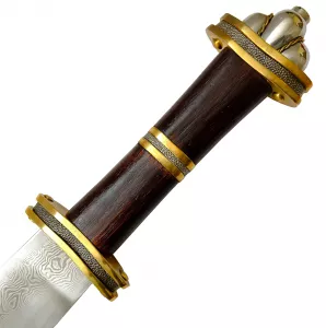 Griff Langsax aus Damaststahl von Cold Steel