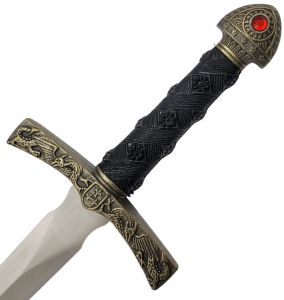 Griff Ritterdolch Ivanhoe mit Scheide