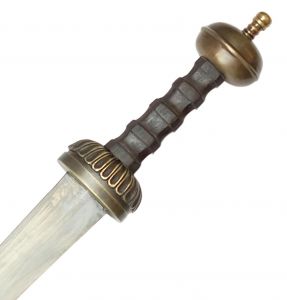 Der Griff Römer Schwert Der Gladius von Galba nach Originalfund