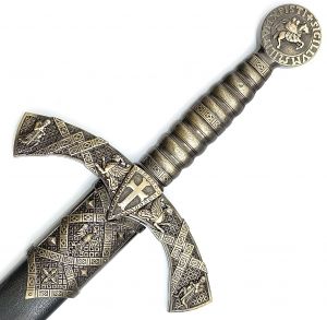 Der Griff Tempelritter-Schwert-12-Jhdt.-mit-scheide-kaufen