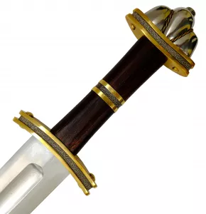Griff Wikingerschwert aus Damaststahl von Cold Steel
