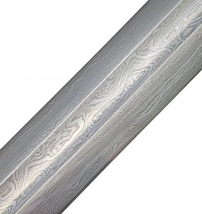 Im detail Mittelalteschwert Damast Ritter Pilgram von Eyb