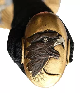 Kashira echtes Adler Katana mit Kobuse Klinge Einzelstück