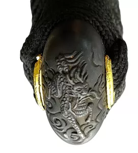 Kashira Rückseiten Samuraischwert Kenshin Sakabatou