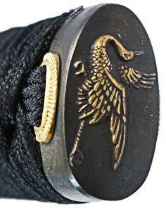 Katana Phönix mit Damastklinge