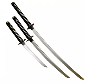 Klinge Samurai Schwerter 3er Set Der Samurai Krieger
