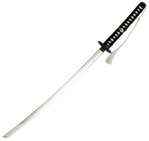 Klinge Katana + Miyamoto Musashi Tsuba