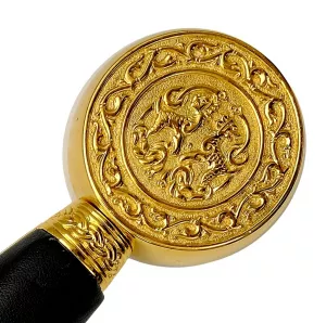 Knauf König Artus Kurzschwert Cadet Edition von Marto goldfarben