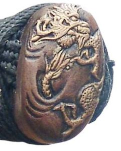 Knauf Dragon + Wariha Tetsu Samurai Schwert- Katana  + Gefaltet
